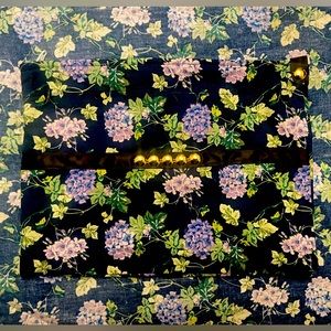 Homemade sewn pouch, cottage core